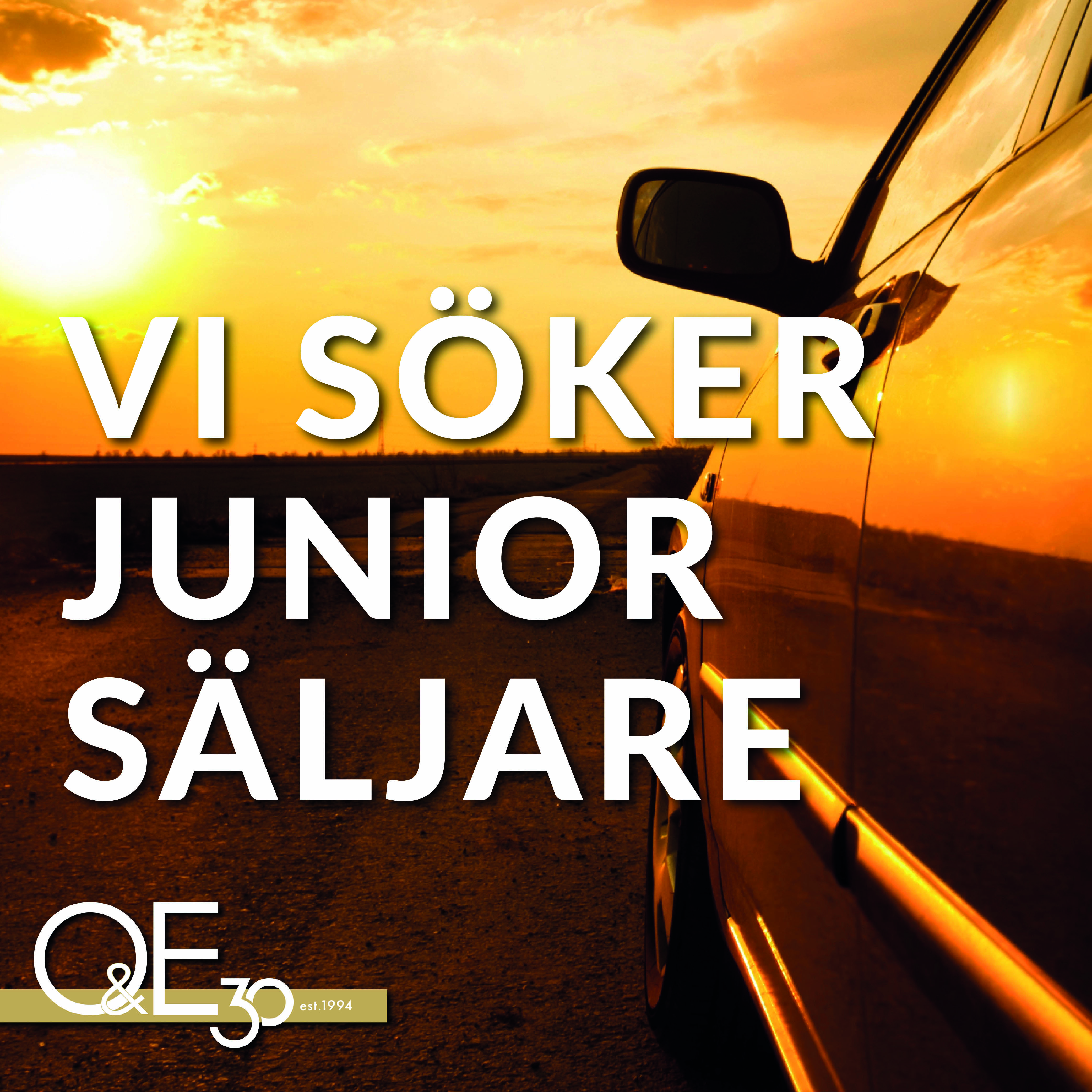 Vi söker junior säljare